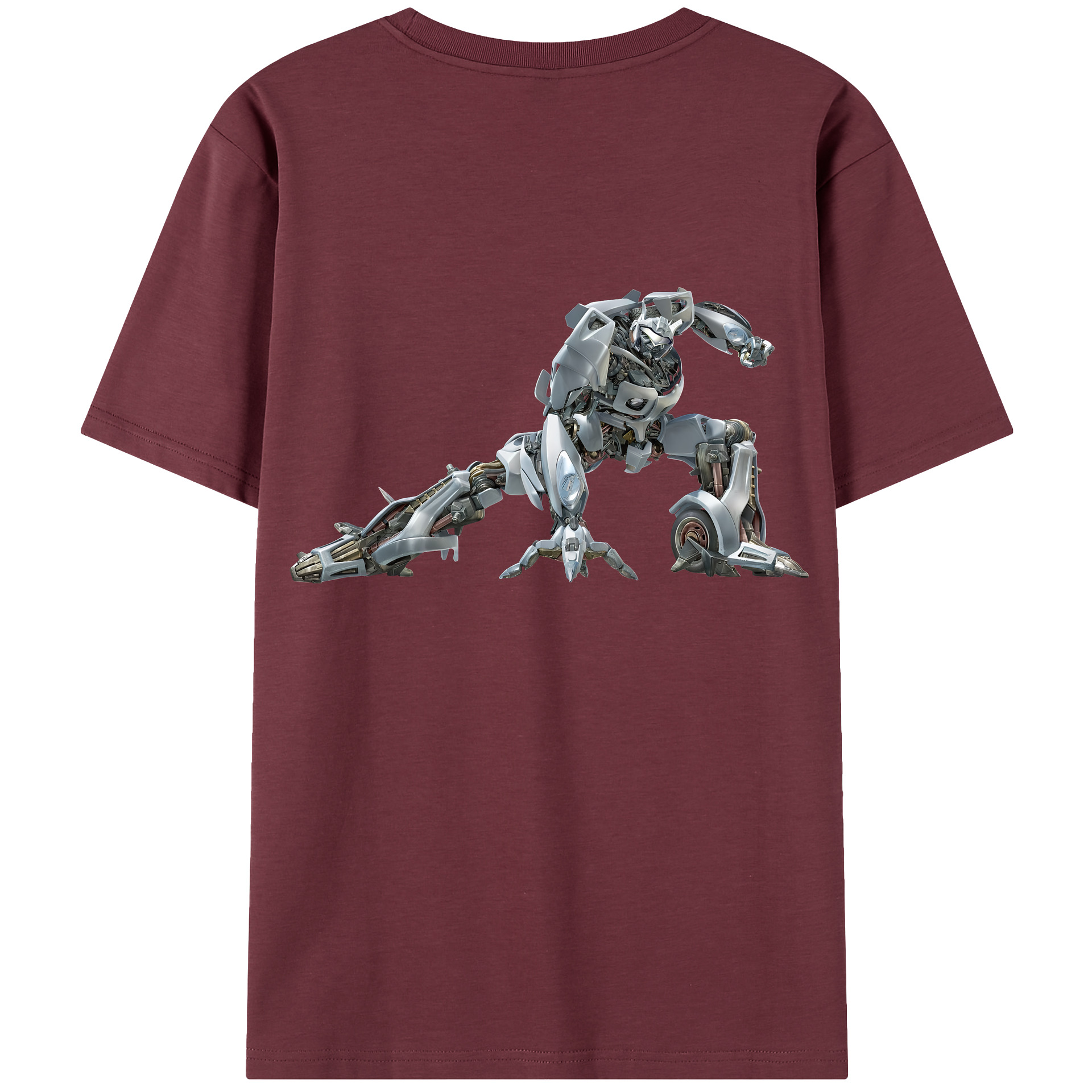 （画像用） Transformers トランスフォーマー 綿100％半袖Tシャツ（背面プリント）